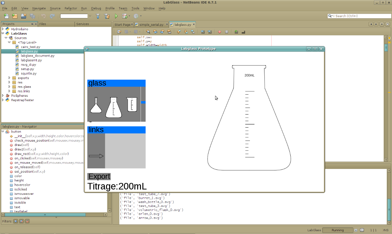 LabGlass: a tool for chemistry/laboratory glassware experiment schematics LabGlass: a tool for chemistry/laboratory glassware experiment schematics