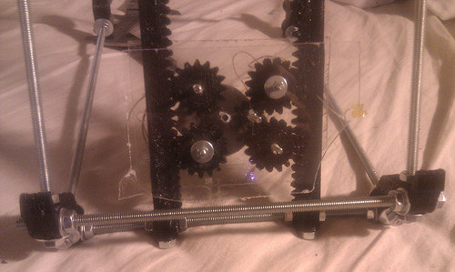 Modular, parametric printable rack (for rack&pinion) for Reprap Modular, parametric printable rack (for rack&pinion) for Reprap